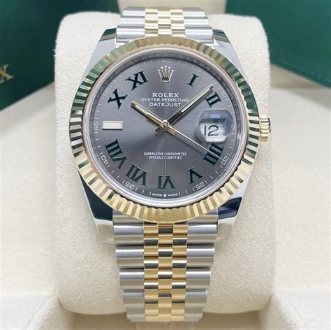 datejust rolex 2023|2023 Rolex Datejust wimbledon 41mm.